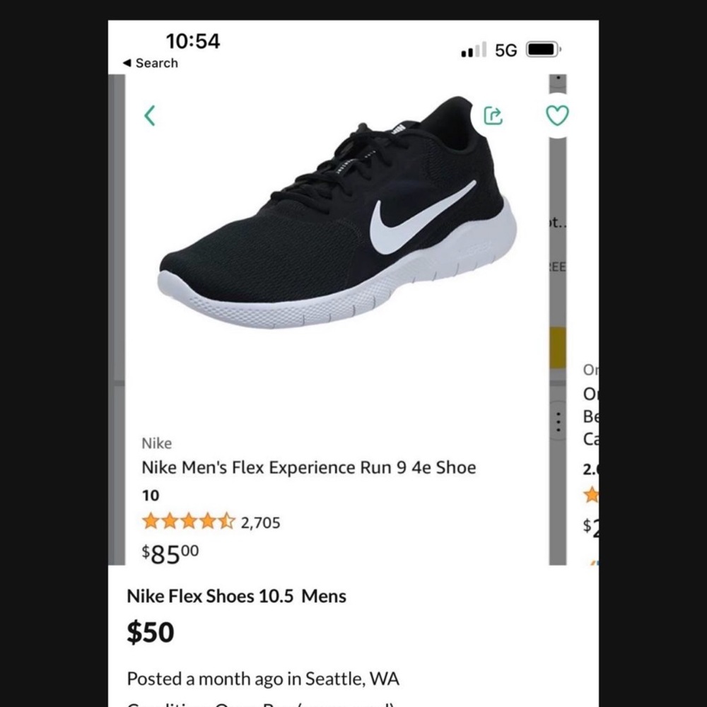 Nike running shoes